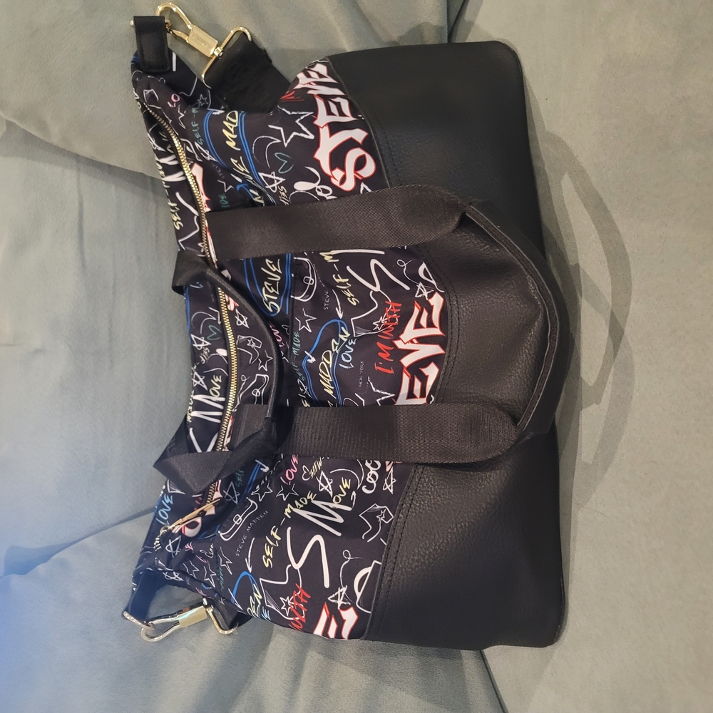 Stylish Black and Multicolor Women's Bag